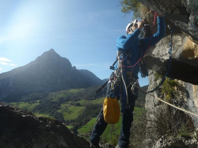 Profesionales de la escalada